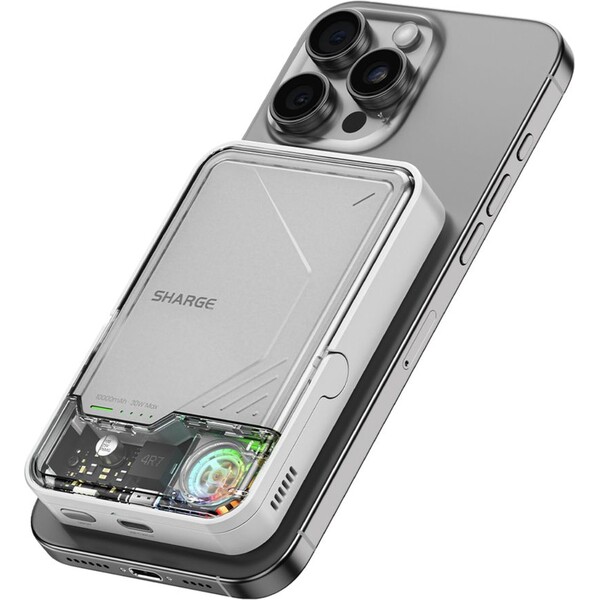 SHARGE-IceMag-2-Qi2-MagSafe-powerbanka-s-aktivnim-chlazenim-seda