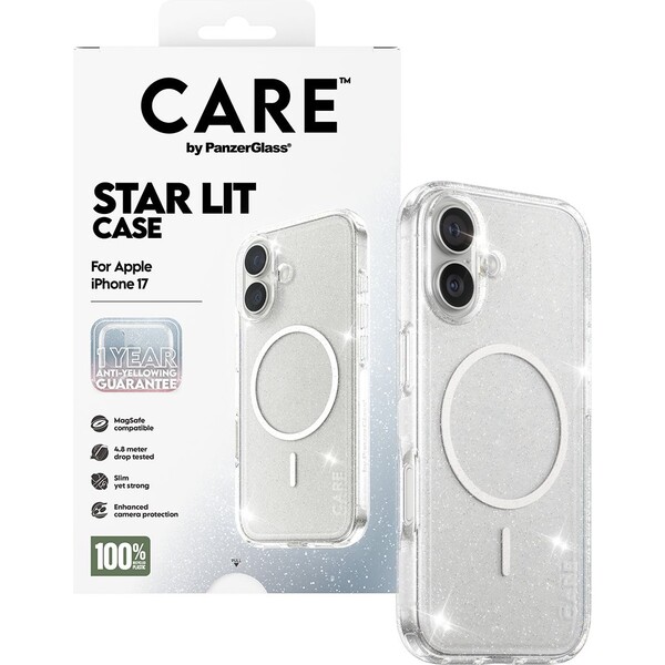 PanzerGlass-CARE-Star-Lit-kryt-s-MagSafe-Apple-iPhone-17-trpytivy-bily
