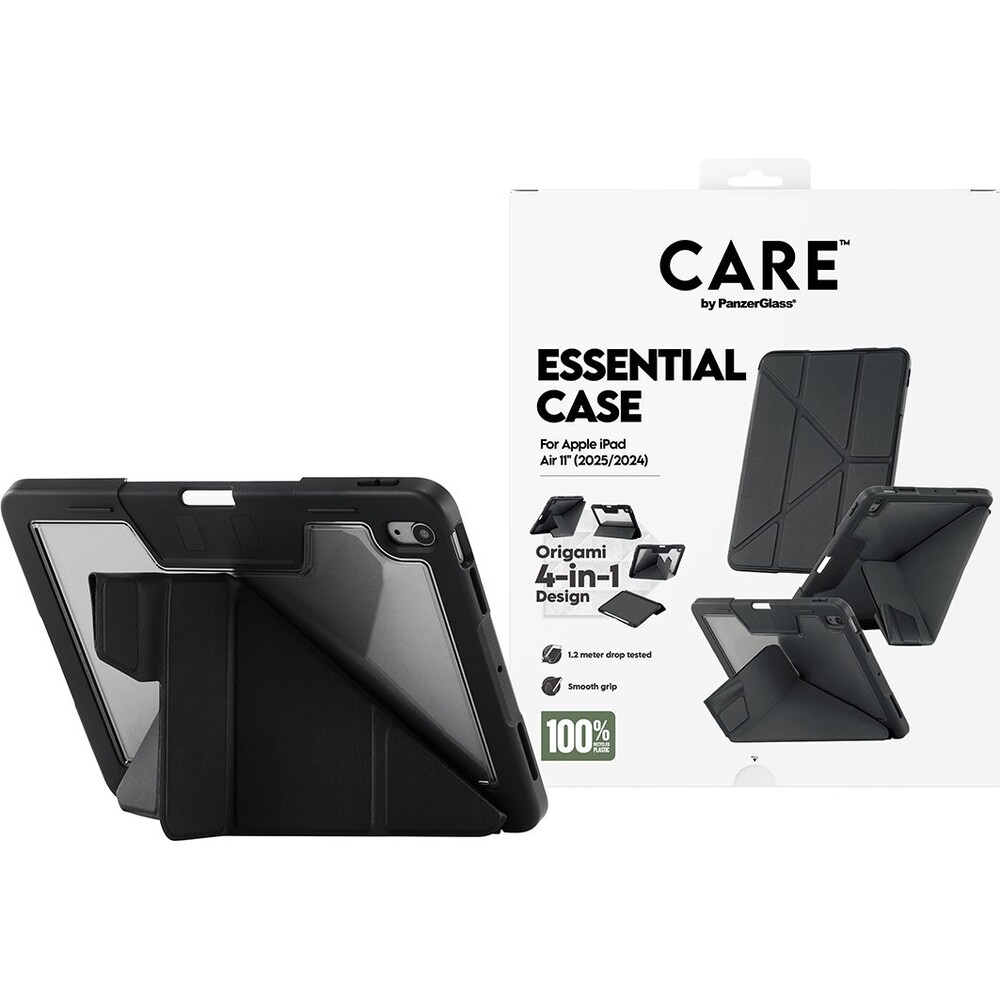 PanzerGlass-CARE-4v1-Essential-pouzdro-Apple-iPad-Air-11-2025-2024-cerne