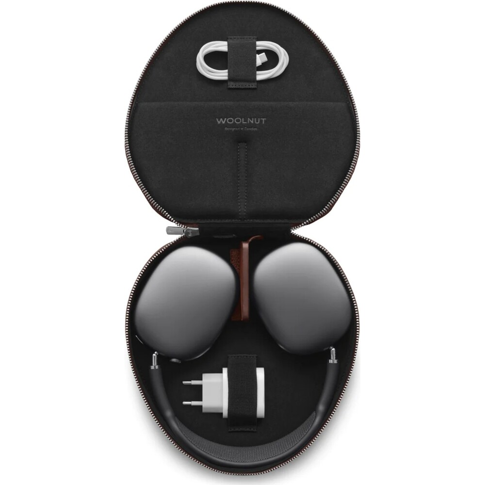 Woolnut-Leather-kozene-pouzdro-pro-AirPods-Max-hnede