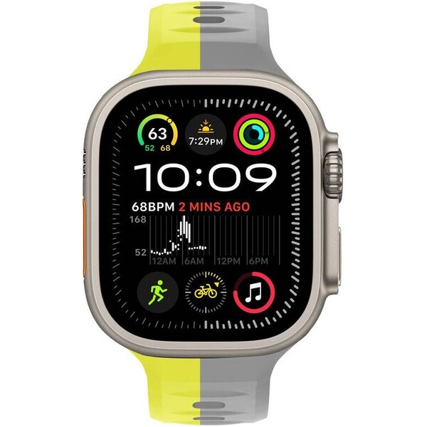 CubeNest-Premium-Silicon-Band-reminek-Apple-Watch-42-49-mm-sedy-zluty