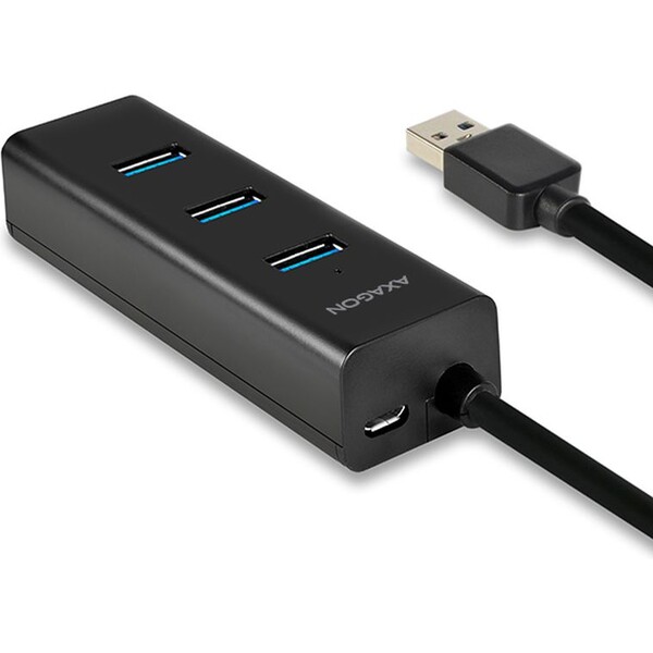 AXAGON-HUES2B-4x-USB3-0-CHARGING-hub-micro-USB-nap-konektor