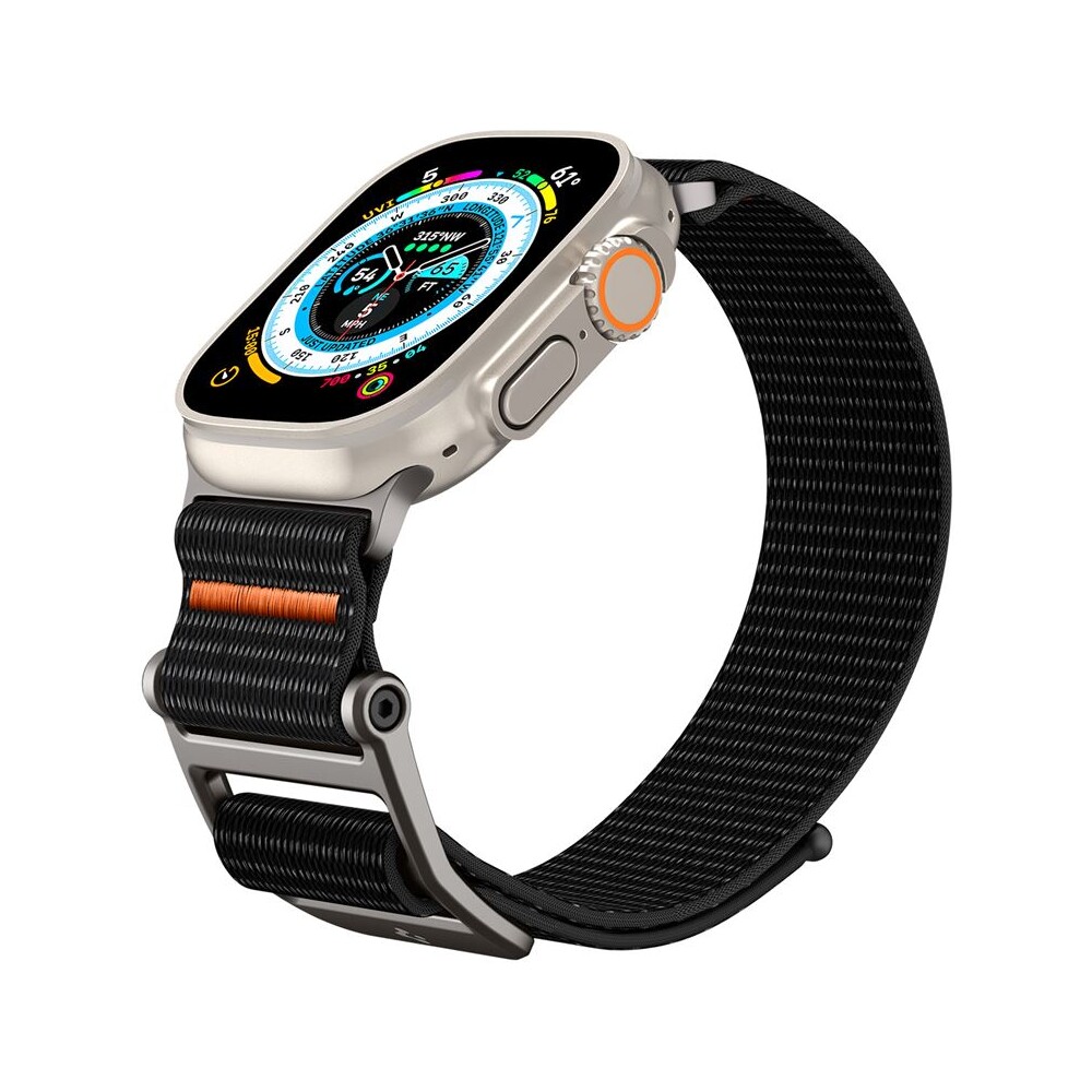 Spigen-DuraPro-Flex-Ultra-reminek-Apple-Watch-49-46-45-44-42mm-cerny