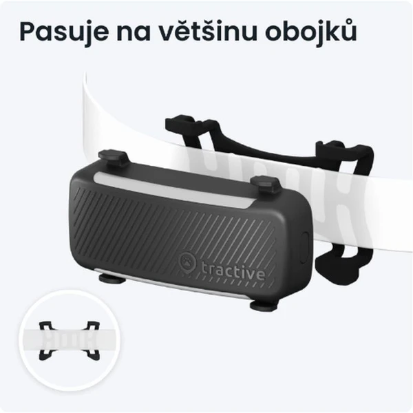 Tractive GPS DOG 6 lokátor polohy a aktivity pro psy černý - GPS moduly - Obrázek RBTD000L01