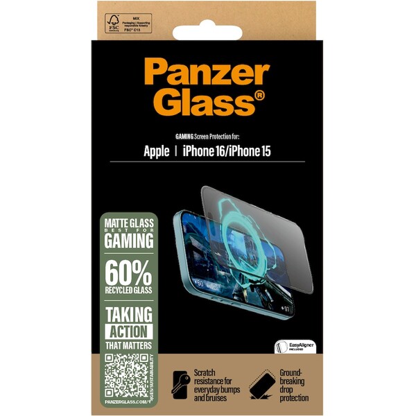 PanzerGlass-Gaming-sklo-pro-hrace-Apple-iPhone-16-15