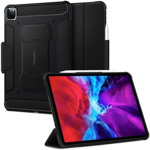 Spigen-Rugged-Armor-Pro-pouzdro-iPad-Pro-11-22-21-20-18-cerne