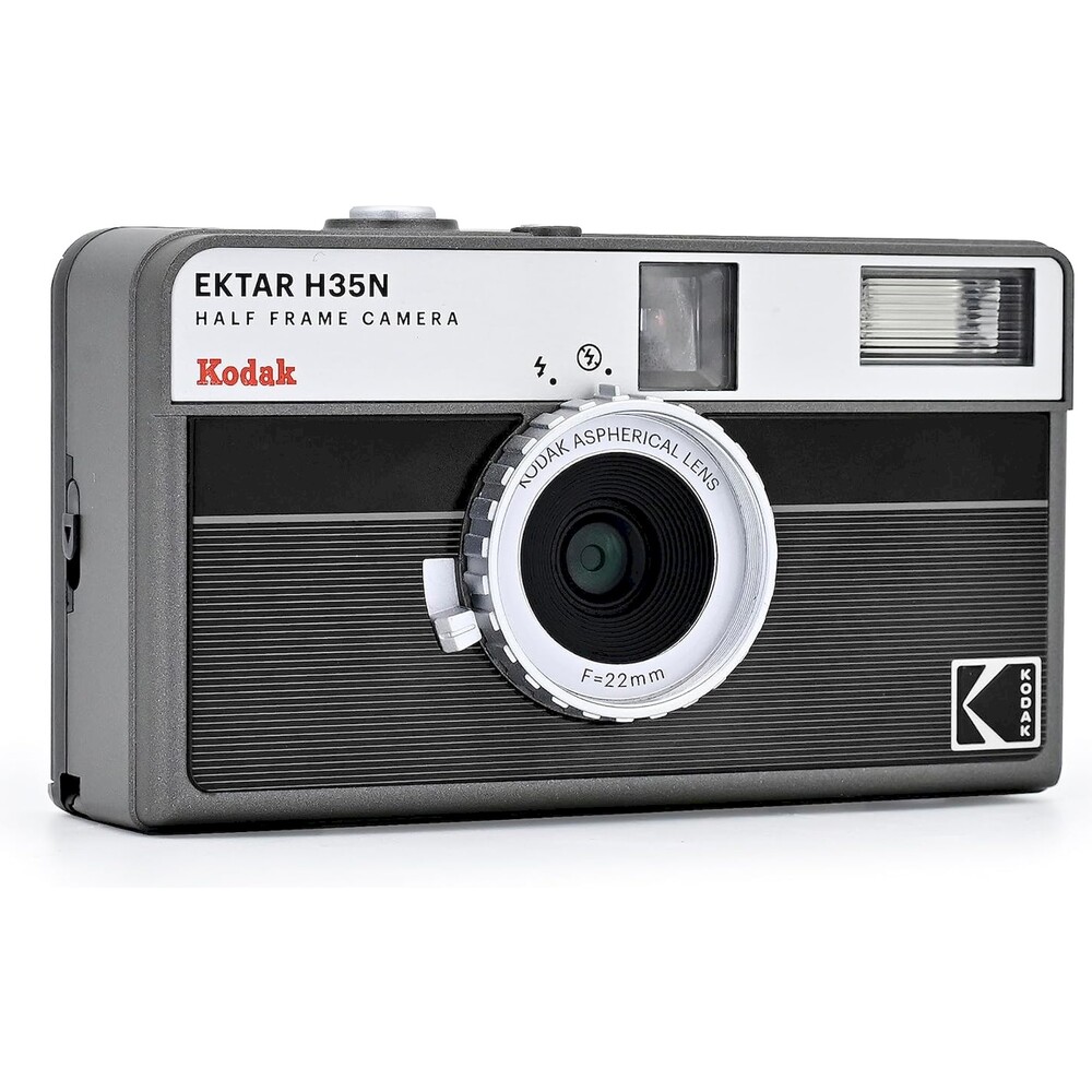 Kodak-EKTAR-H35N-Striped-Analogovy-fotoaparat-cerny