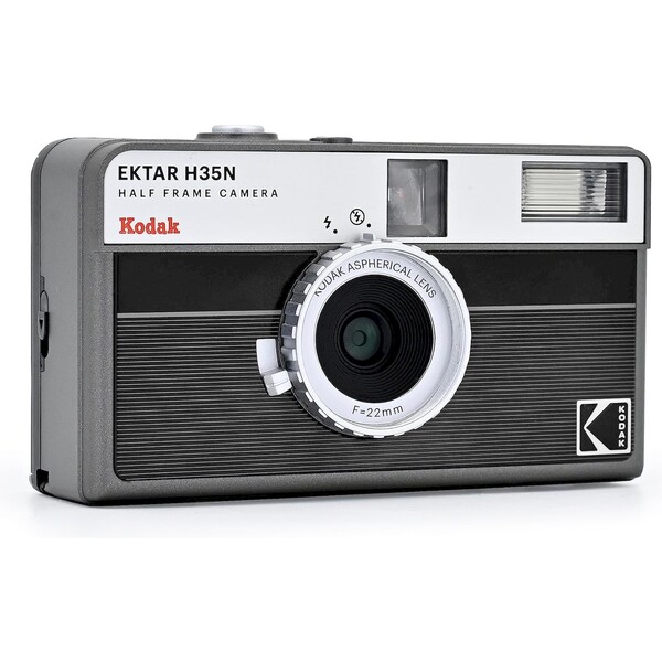 Kodak-EKTAR-H35N-Striped-Analogovy-fotoaparat-cerny