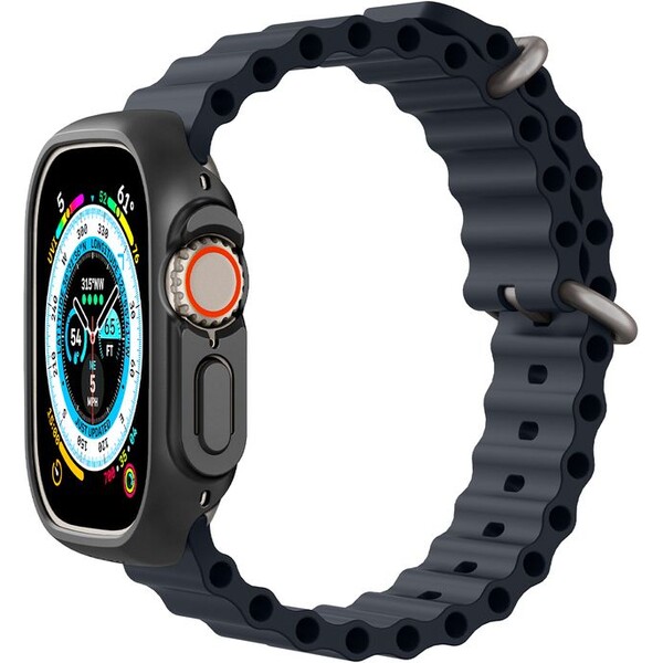 Spigen-Thin-Fit-kryt-Apple-Watch-Ultra-3-2-1-49mm-cerny