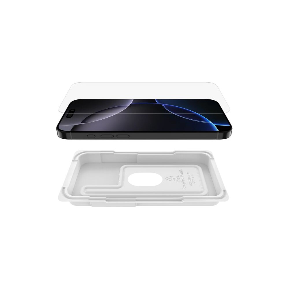 Belkin-SCREENFORCE-TemperedGlass-Anti-Microbial-sklo-iPhone-16-Pro-Max