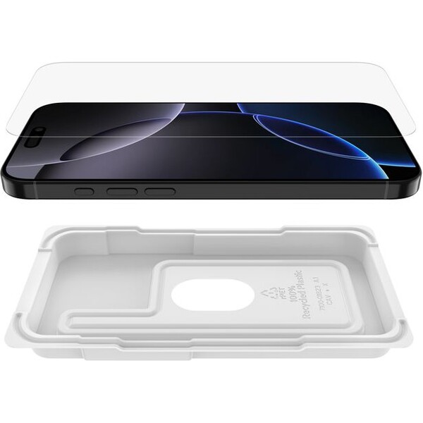Belkin-SCREENFORCE-TemperedGlass-Anti-Microbial-sklo-iPhone-16-Pro-Max