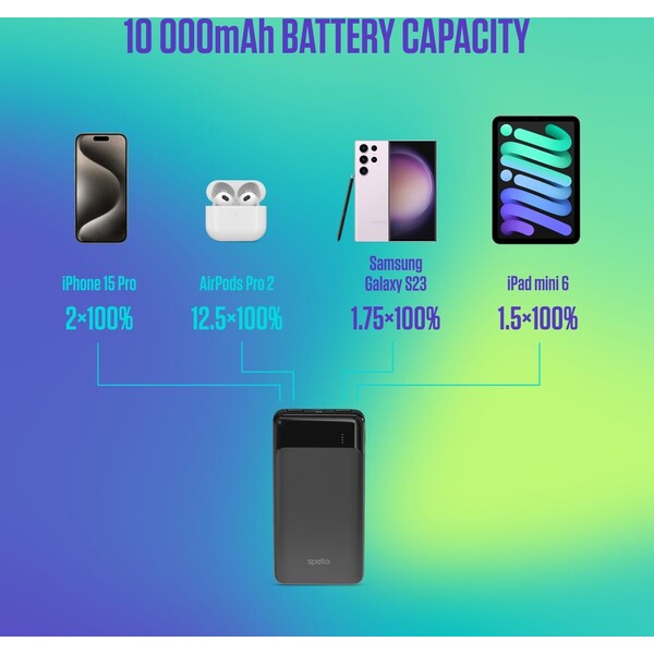Spello-Slim-Powerbanka-10000mAh-cerna