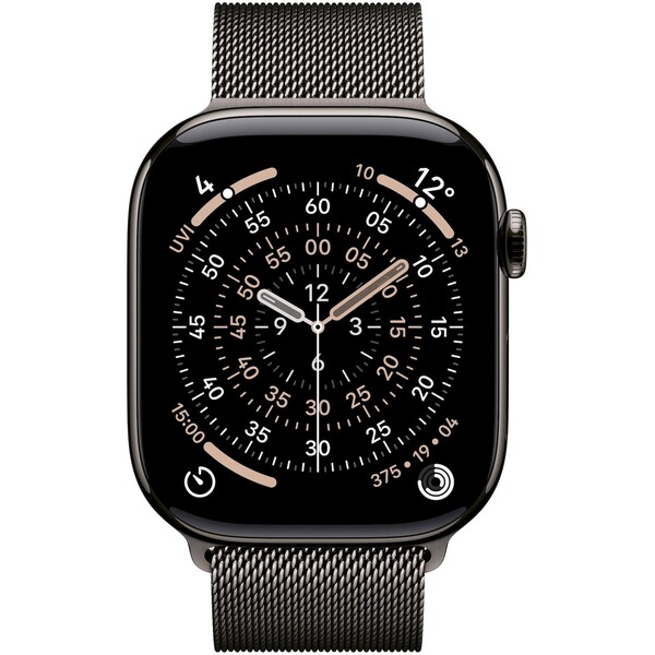 Apple-Watch-Series-11-Cellular-42mm-Bridlicove-sedy-titan-s-bridlicove-sedym-milanskym-tahem