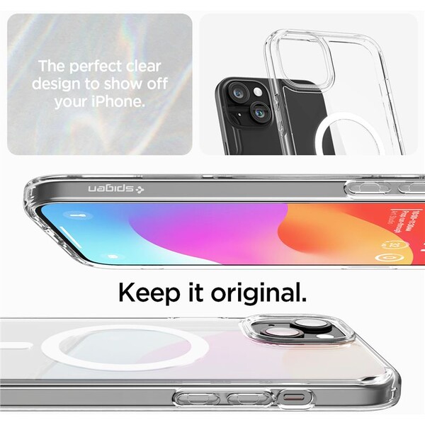 Spigen-Ultra-Hybrid-MagFit-kryt-iPhone-15-bily