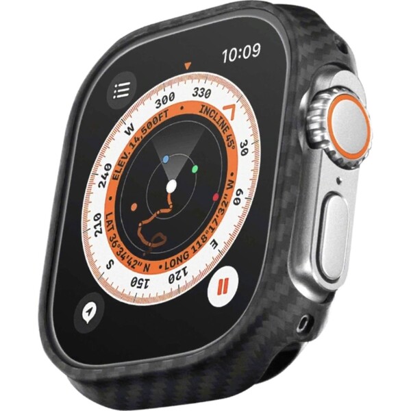 Pitaka-Air-case-ochranny-kryt-Apple-Watch-Ultra-Ultra-2-49-mm-cerny-sedy