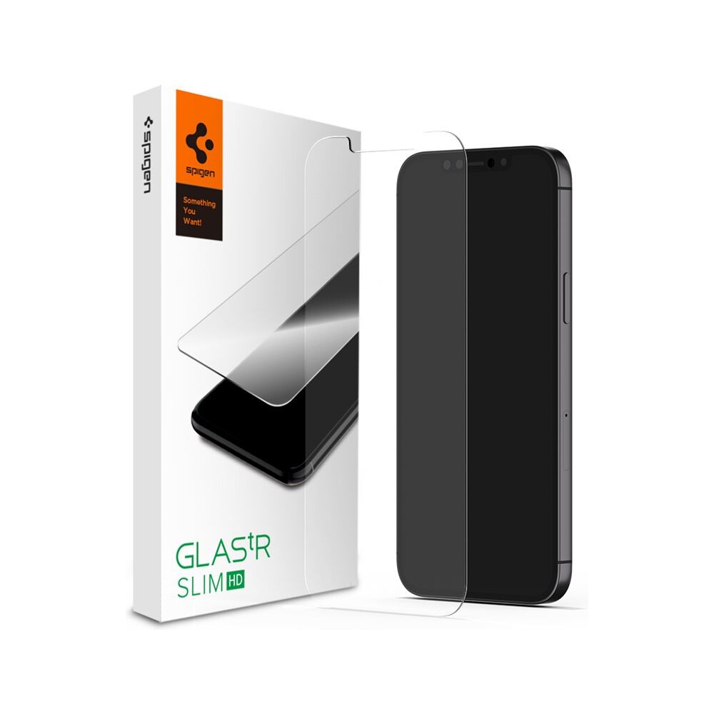 Spigen-Glas-tR-Slim-HD-tvrzene-sklo-iPhone-12-mini-cire