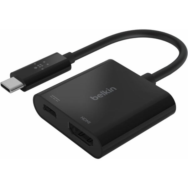 Belkin-USB-C-HDMI-redukce-s-napajecim-USB-C-konektorem-60W-cerna