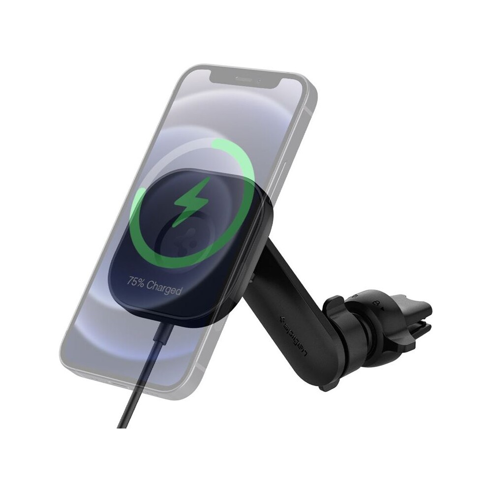Spigen-OneTap-MagSafe-Car-Mount-ITS12W-drzak-do-auta-cerny