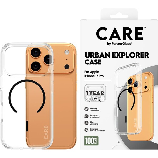 PanzerGlass-CARE-Urban-kryt-s-MagSafe-Apple-iPhone-17-Pro-ciry-cerny