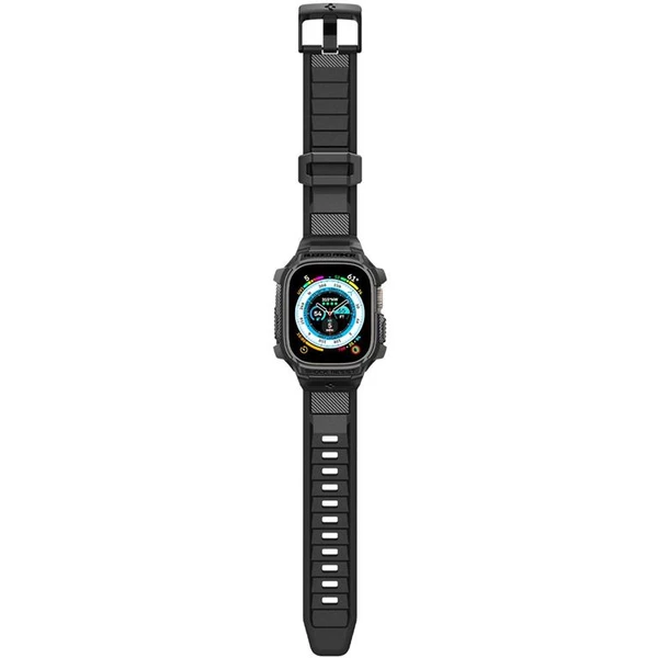 Spigen Rugged Armor Pro řemínek s pouzdrem Apple Watch Ultra 49mm černý - Pouzdra - Obrázek RTK0000N01