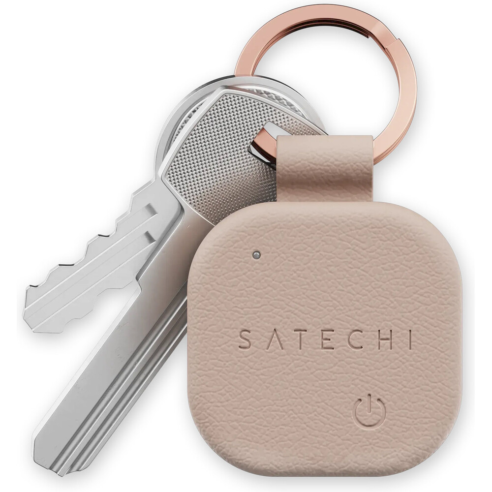Satechi-Findall-Keychain-lokator-Apple-Find-My-ruzovy