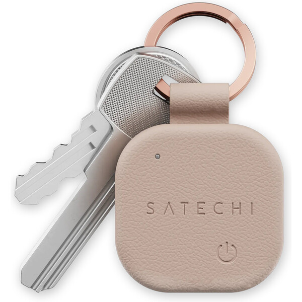 Satechi-Findall-Keychain-lokator-Apple-Find-My-ruzovy