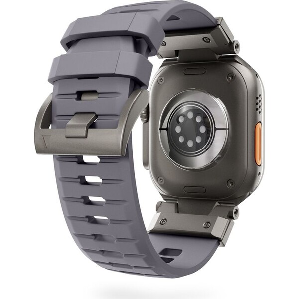 Epico-Rubber-Pro-reminek-s-nerezovym-zapinanim-pro-Apple-Watch-49-46-45-44-42mm-sedy