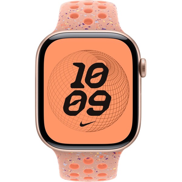 Apple-Watch-49-46-45-44mm-Alpenglow-Pink-sportovni-reminek-Nike-S-M