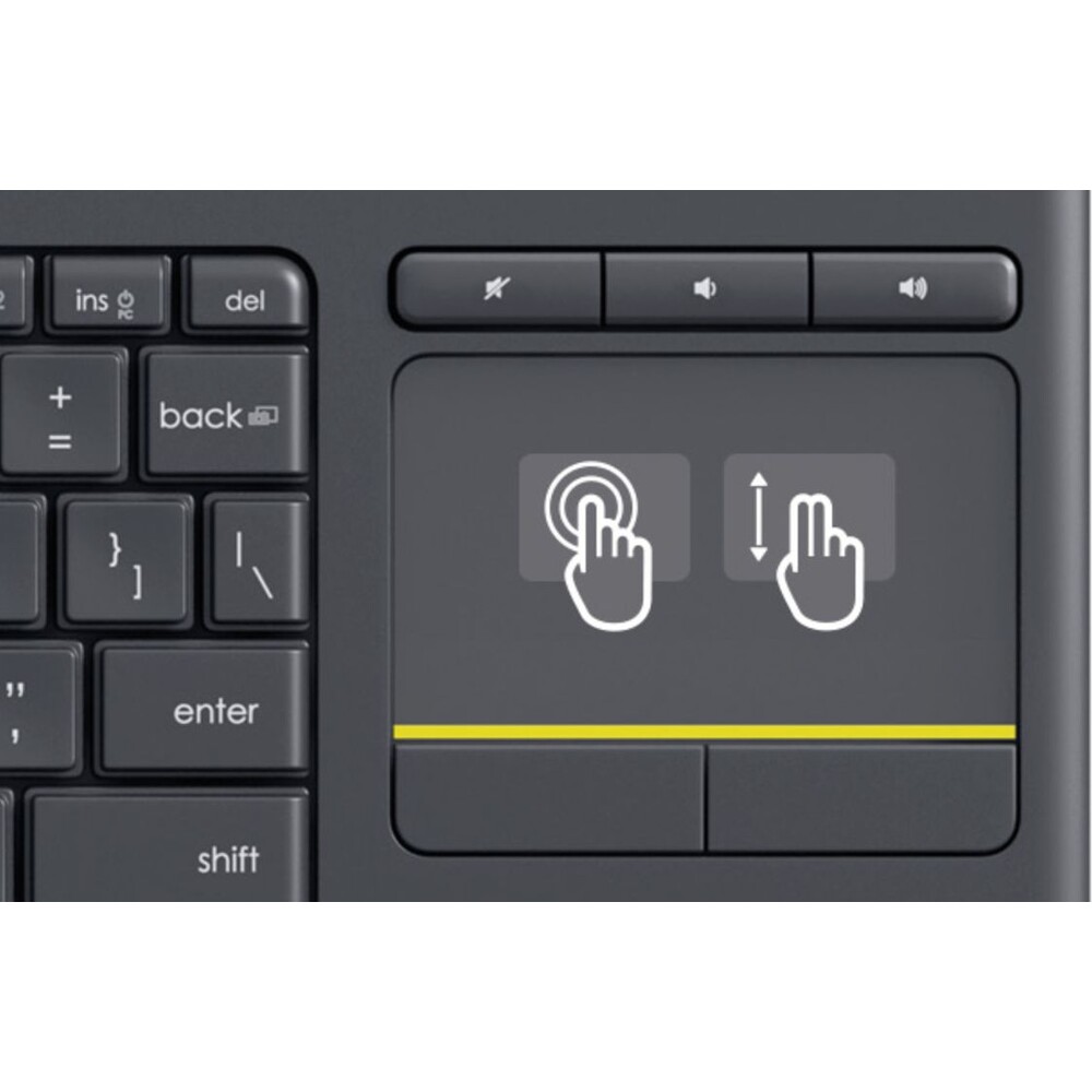 Logitech-Wireless-Keyboard-K400-Plus-bezdratova-klavesnice-CZ-SK-cerna