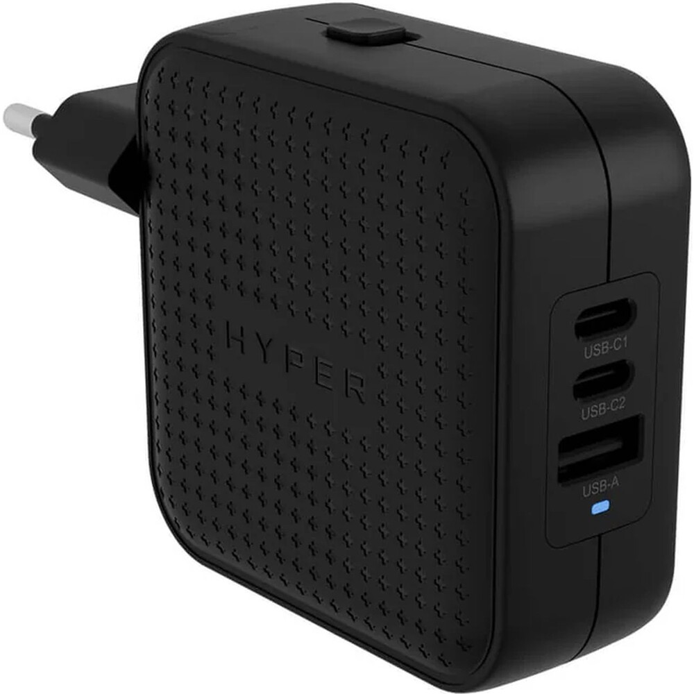 Hyper-HyperJuice-70W-USB-C-GaN-nabijeci-adapter-2xUSB-C-1xUSB-A-cerny