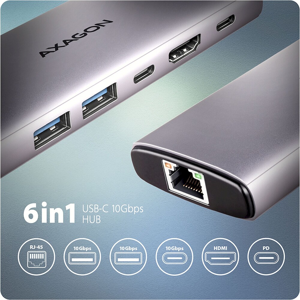 AXAGON-HMC-6G2L-6v1-USB-C-hub