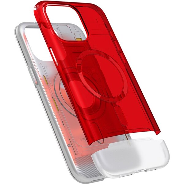 Spigen-Classic-C1-MagFit-kryt-iPhone-15-Pro-Max-cerveny