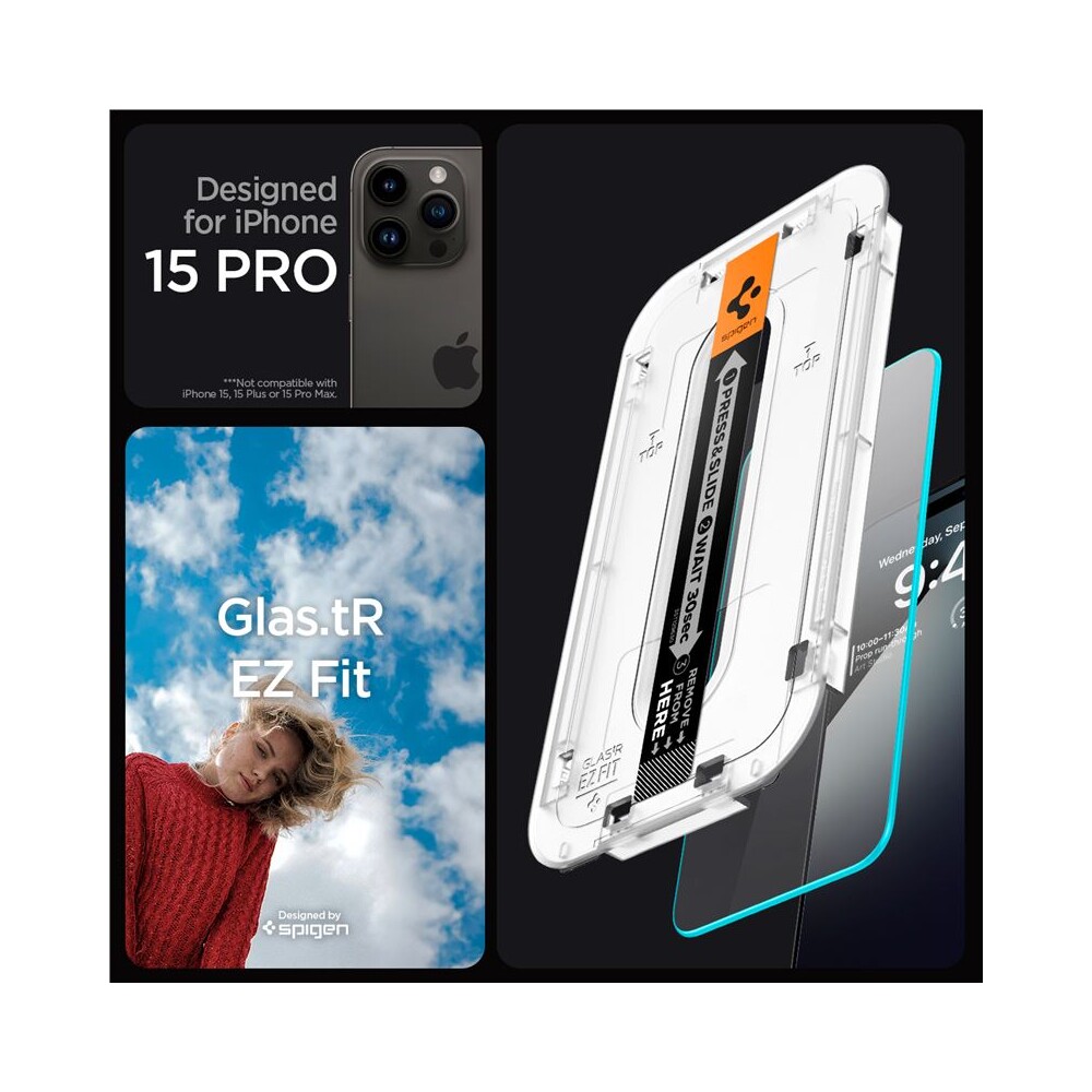 Spigen-Glass-tR-EZ-Fit-2-Pack-tvrzene-sklo-iPhone-15-Pro-cire