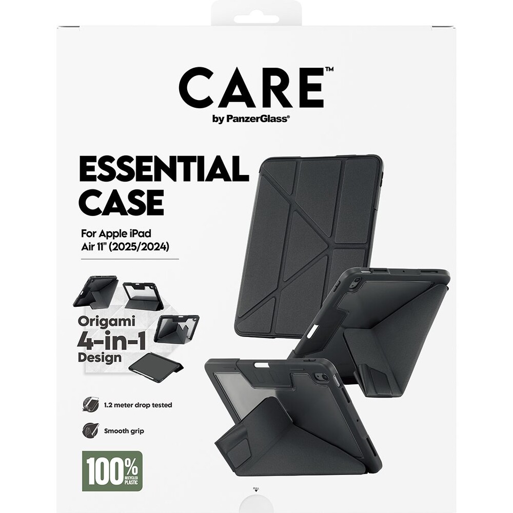 PanzerGlass-CARE-4v1-Essential-pouzdro-Apple-iPad-Air-11-2025-2024-cerne