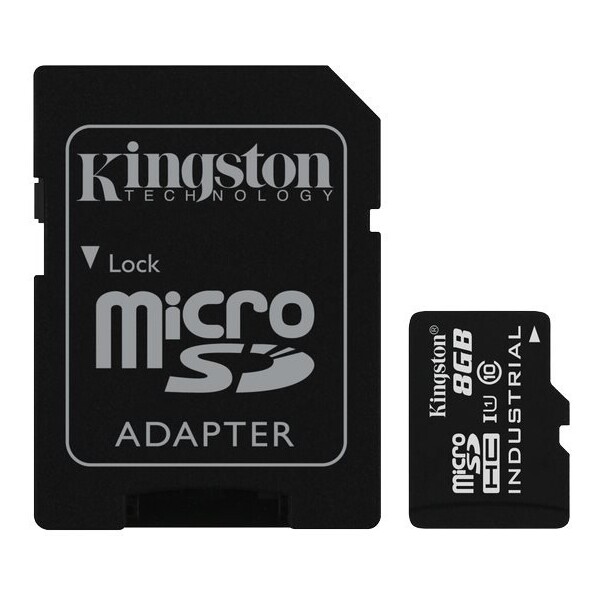 Kingston-Industrial-microSDHC-8GB-SD-adapter