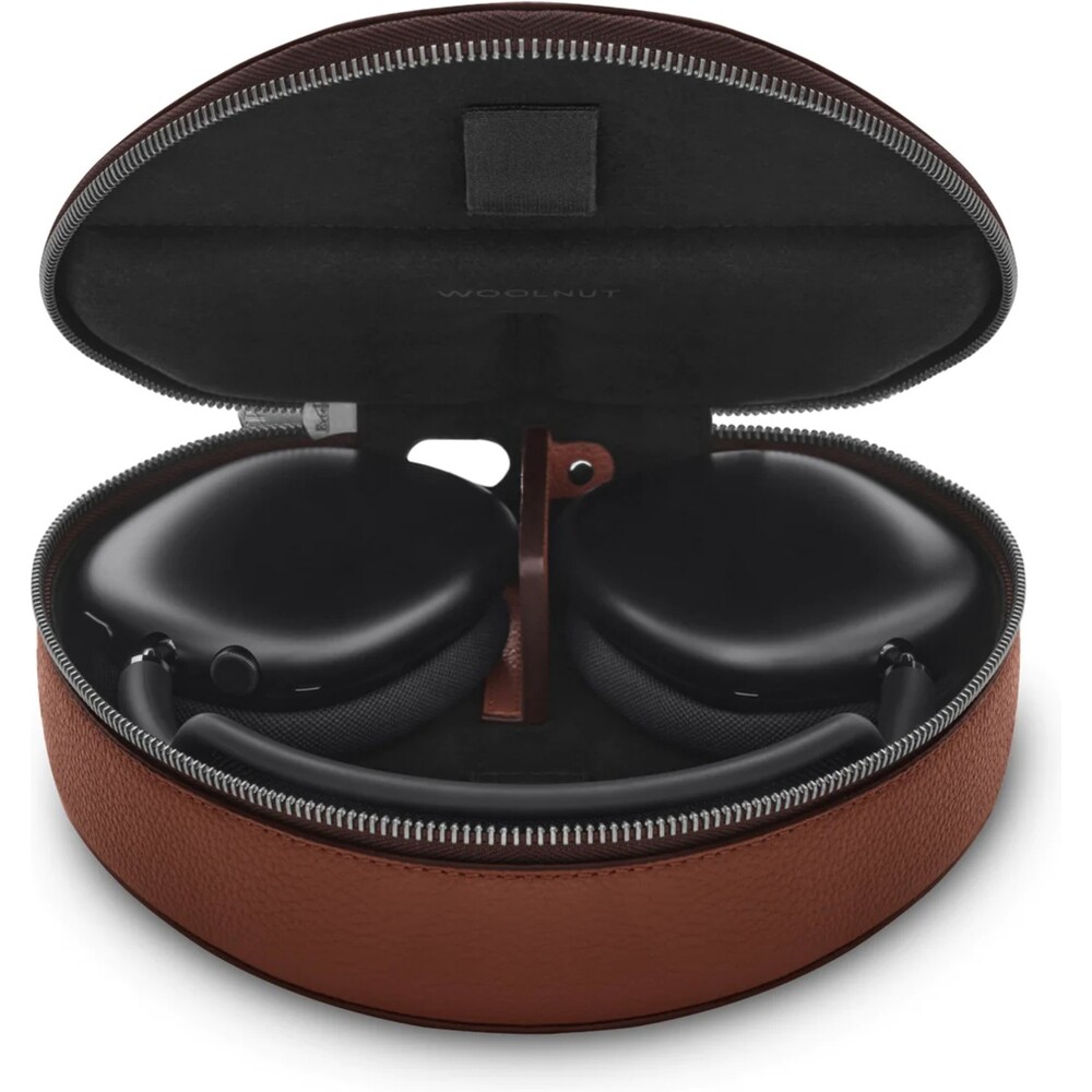 Woolnut-Leather-kozene-pouzdro-pro-AirPods-Max-hnede
