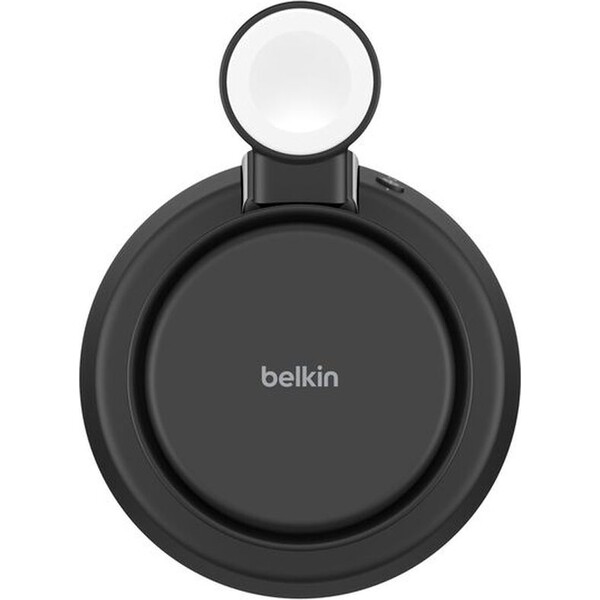 Belkin-UltraCharge-PRO-Qi2-25W-3v1-MagSafe-nabijecka-pro-iPhone-Apple-Watch-AirPods-tmave-seda
