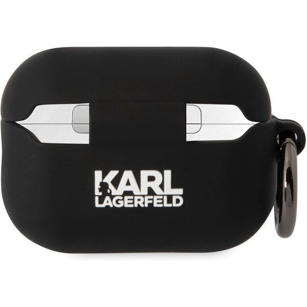 Karl-Lagerfeld-3D-Logo-NFT-Karl-Head-Silikonove-pouzdro-Airpods-Pro-2-cerne