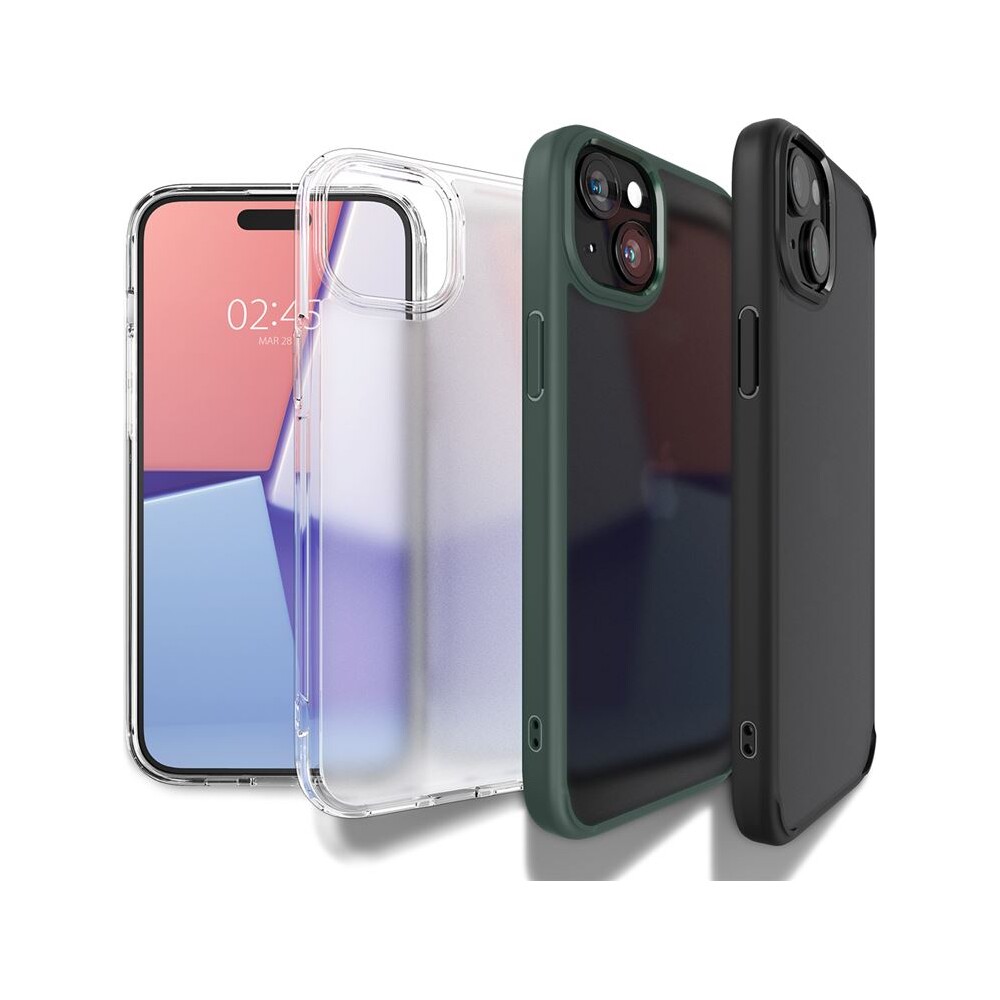 Spigen-Ultra-Hybrid-kryt-iPhone-15-matne-cerny