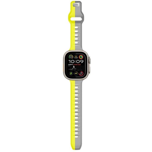 CubeNest-Premium-Silicon-Band-reminek-Apple-Watch-42-49-mm-sedy-zluty