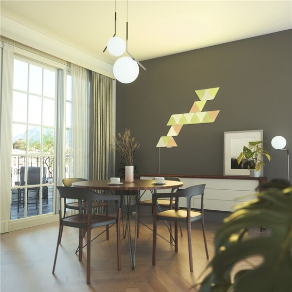 Nanoleaf-Shapes-Triangles-Starter-Kit-9-ks-chytre-modularni-osvetleni