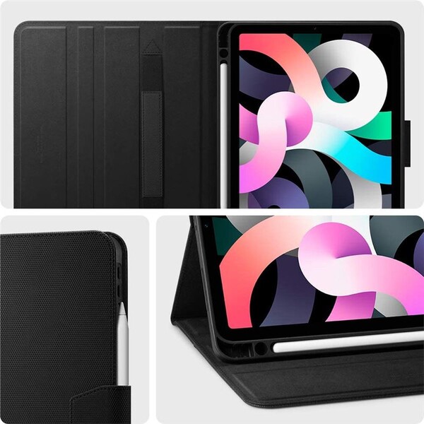Spigen-Liquid-Air-Folio-pouzdro-Apple-iPad-Air-10-9-20-22-11-24-25-26-cerne