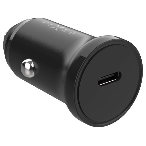 FIXED-autonabijecka-s-USB-C-vystupem-a-podporou-PD-20W-cerna