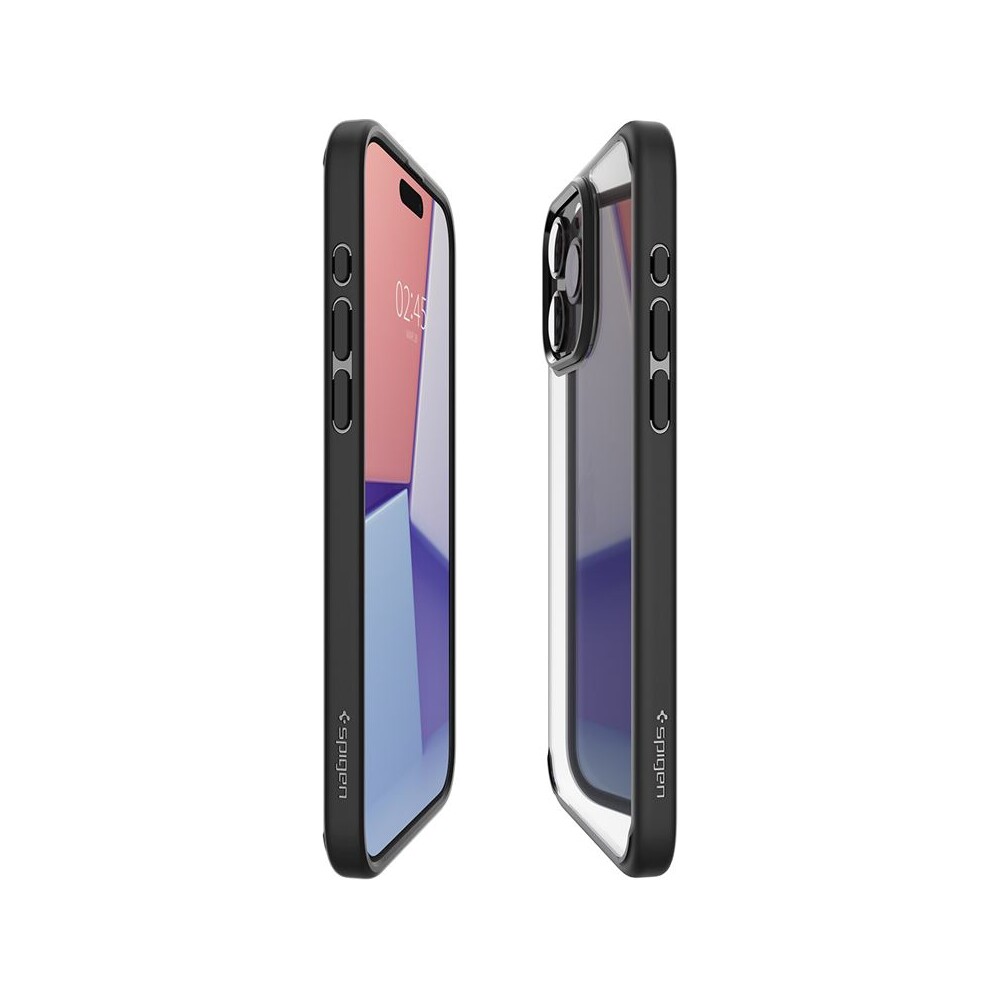 Spigen-Crystal-Hybrid-kryt-iPhone-15-Pro-matne-cerny
