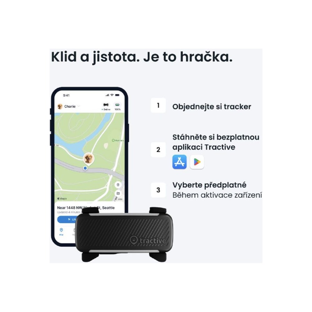 Tractive-GPS-DOG-6-lokator-polohy-a-aktivity-pro-psy-cerny