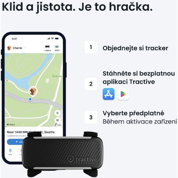 Tractive-GPS-DOG-6-lokator-polohy-a-aktivity-pro-psy-cerny