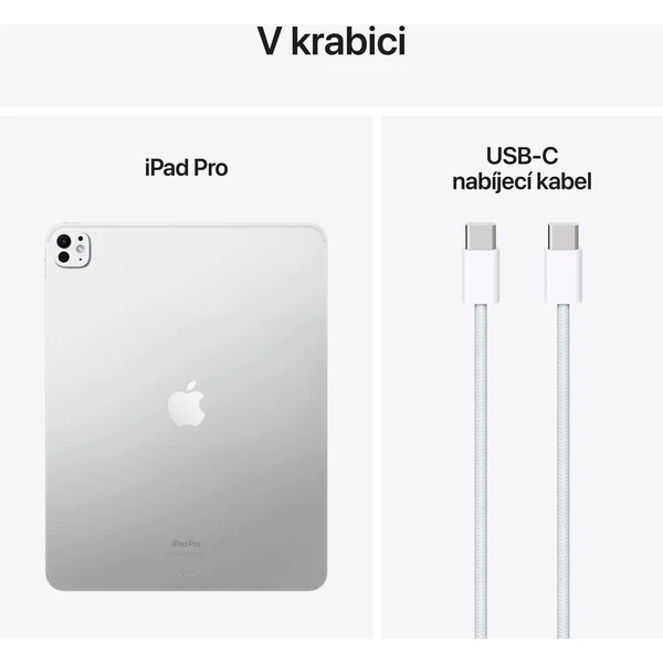 Apple iPad Pro 13" (2024) 1 TB (Nanotextura) Wi-Fi stříbrný - Tablety - Obrázek SCF5000N01