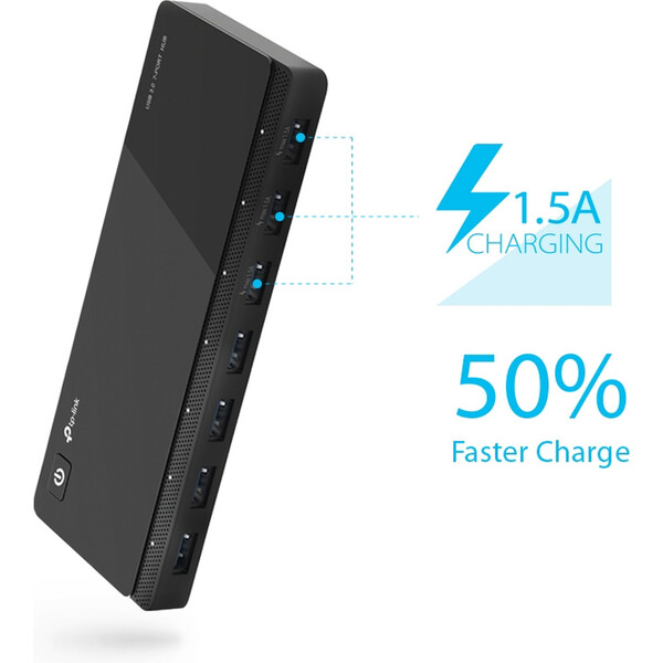 TP-Link-UH700-HUB-7v1-cerny