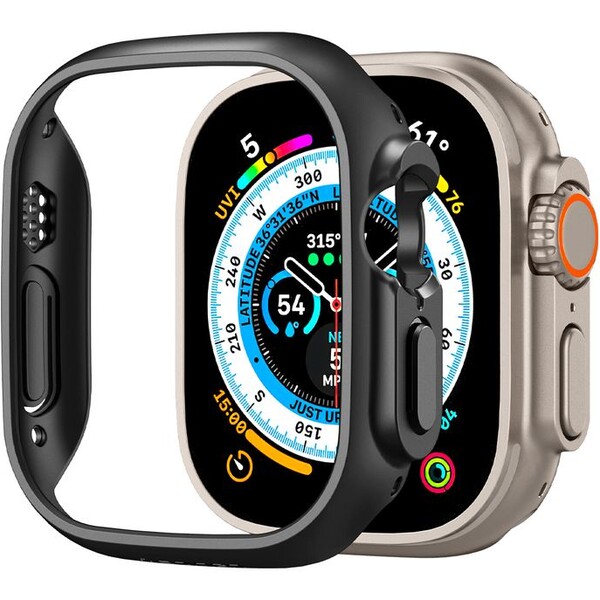 Spigen-Thin-Fit-kryt-Apple-Watch-Ultra-3-2-1-49mm-cerny