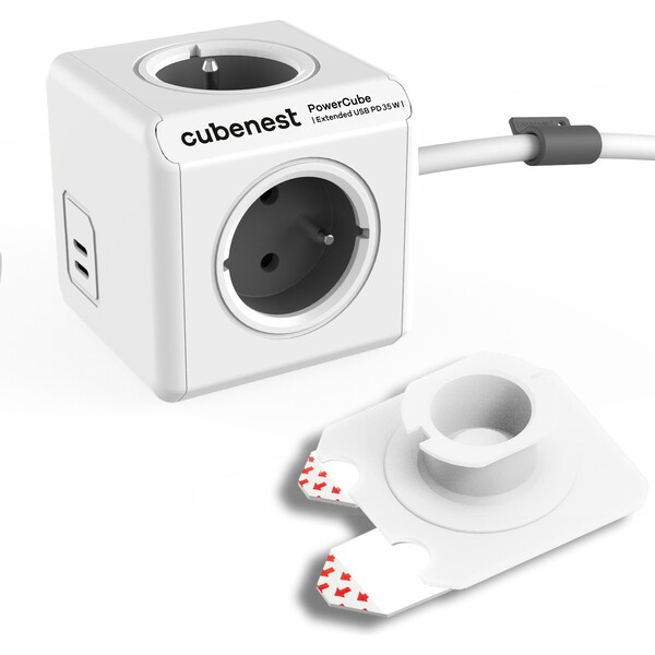 CubeNest-PowerCube-Extended-USB-PD-35W-2xC-1-5m-seda